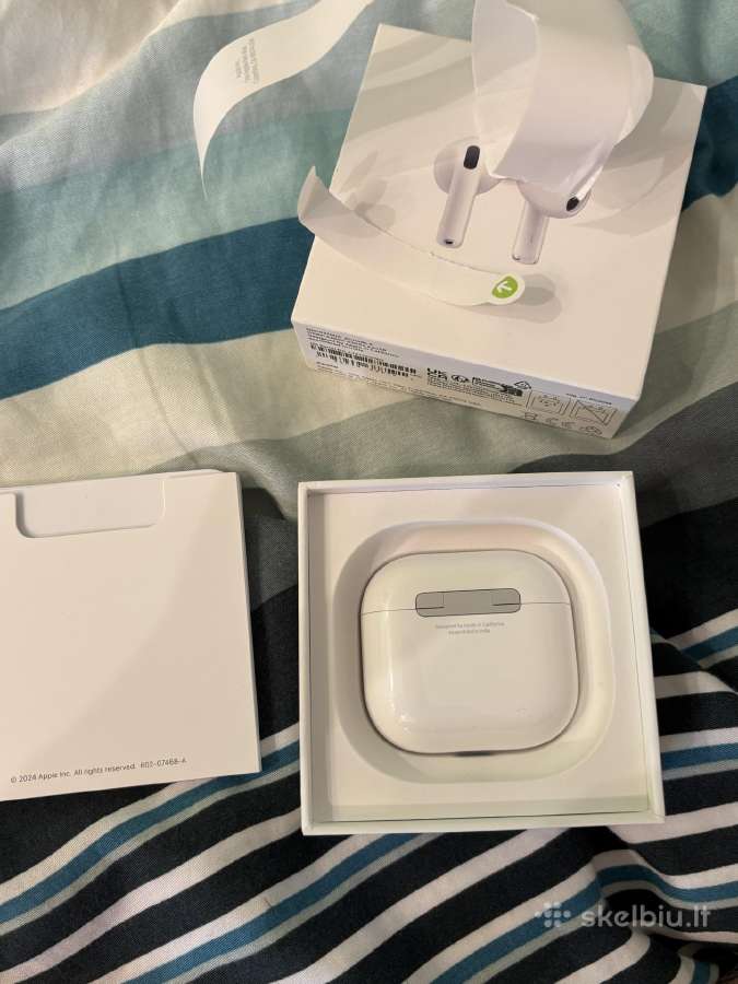 Parduodami nauji airpod 4 - nuotraukos Nr. 2