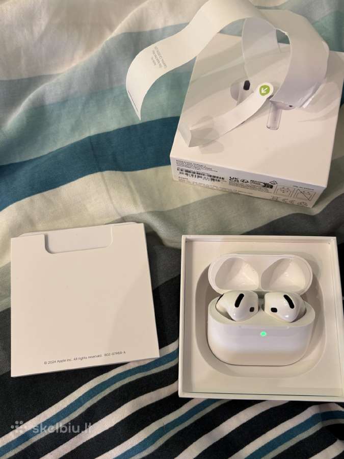 Parduodami nauji airpod 4 - nuotraukos Nr. 3