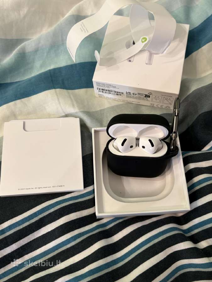 Parduodami nauji airpod 4 - nuotraukos Nr. 5