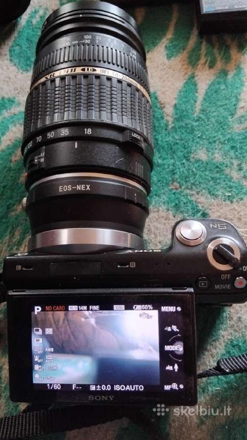 Sony nex 5n. 16,1 megapikselių sisteminis - nuotraukos Nr. 4