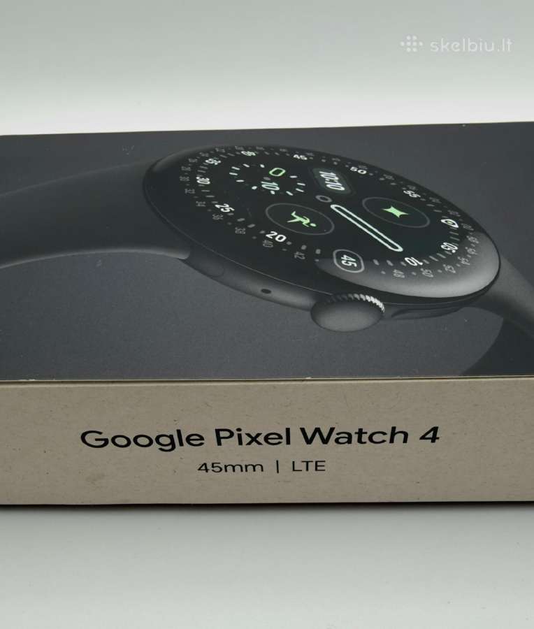 Google Pixel Watch 4 45mm Lte. Naujas - nuotraukos Nr. 2