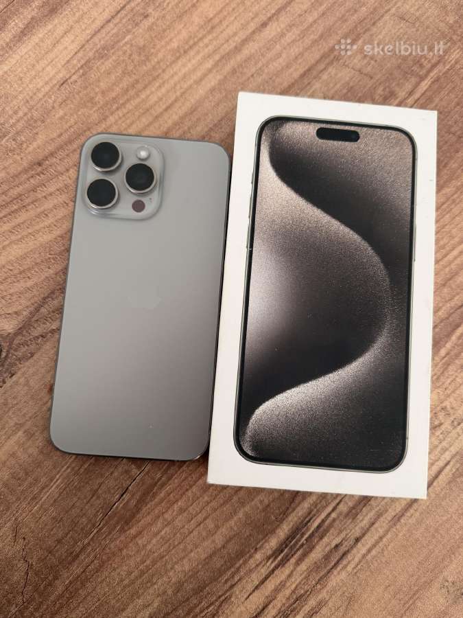 Parduodu iPhone 15 pro max - nuotraukos Nr. 2