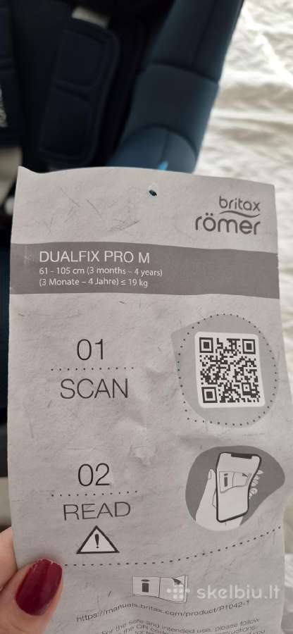 Britax dualfix pro M kėdutė - nuotraukos Nr. 12