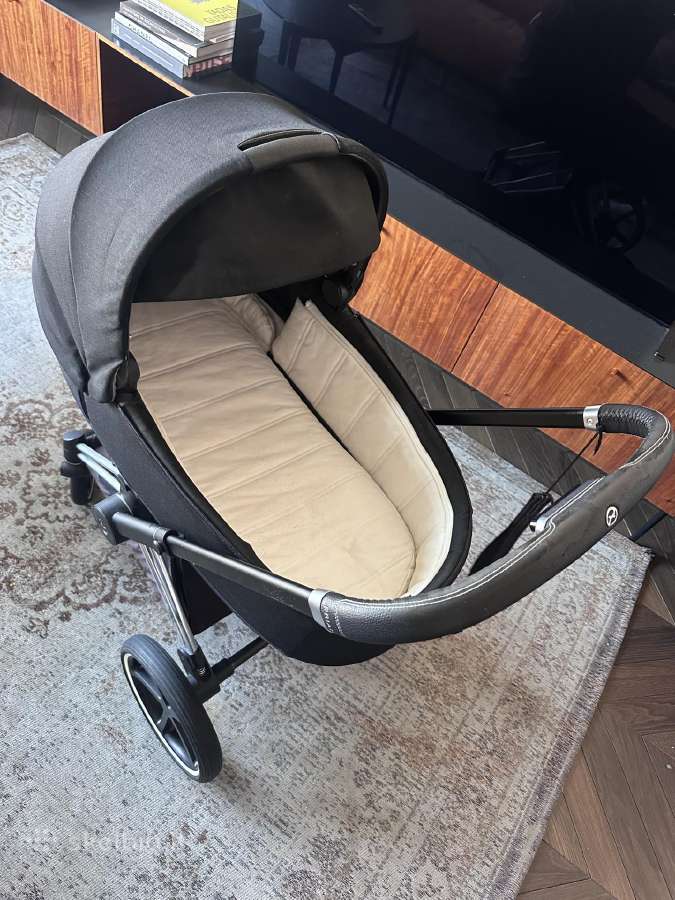 Cybex Priam Platinum vežimėlis 2in1 + daug priedų - nuotraukos Nr. 2