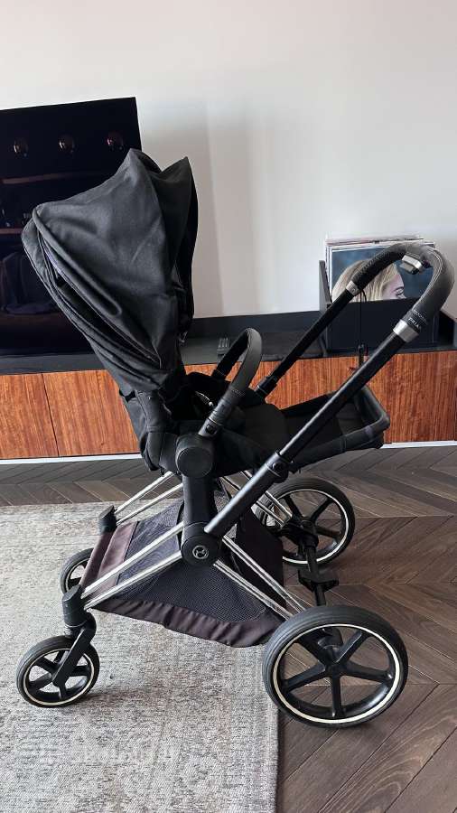 Cybex Priam Platinum vežimėlis 2in1 + daug priedų - nuotraukos Nr. 3