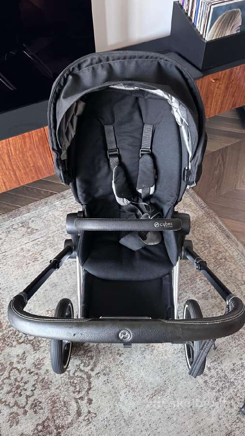 Cybex Priam Platinum vežimėlis 2in1 + daug priedų - nuotraukos Nr. 4