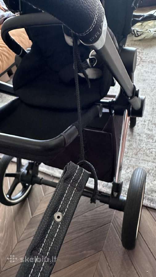 Cybex Priam Platinum vežimėlis 2in1 + daug priedų - nuotraukos Nr. 5