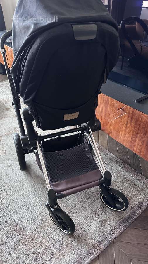 Cybex Priam Platinum vežimėlis 2in1 + daug priedų - nuotraukos Nr. 6