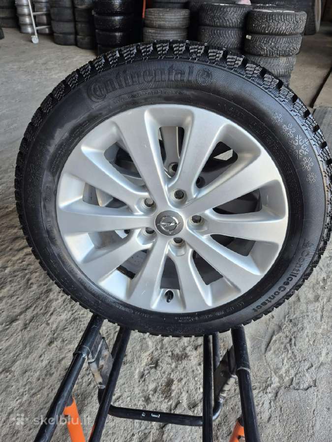 Opel r-17 5-115 zieminis disku padangu komplektas - nuotraukos Nr. 3
