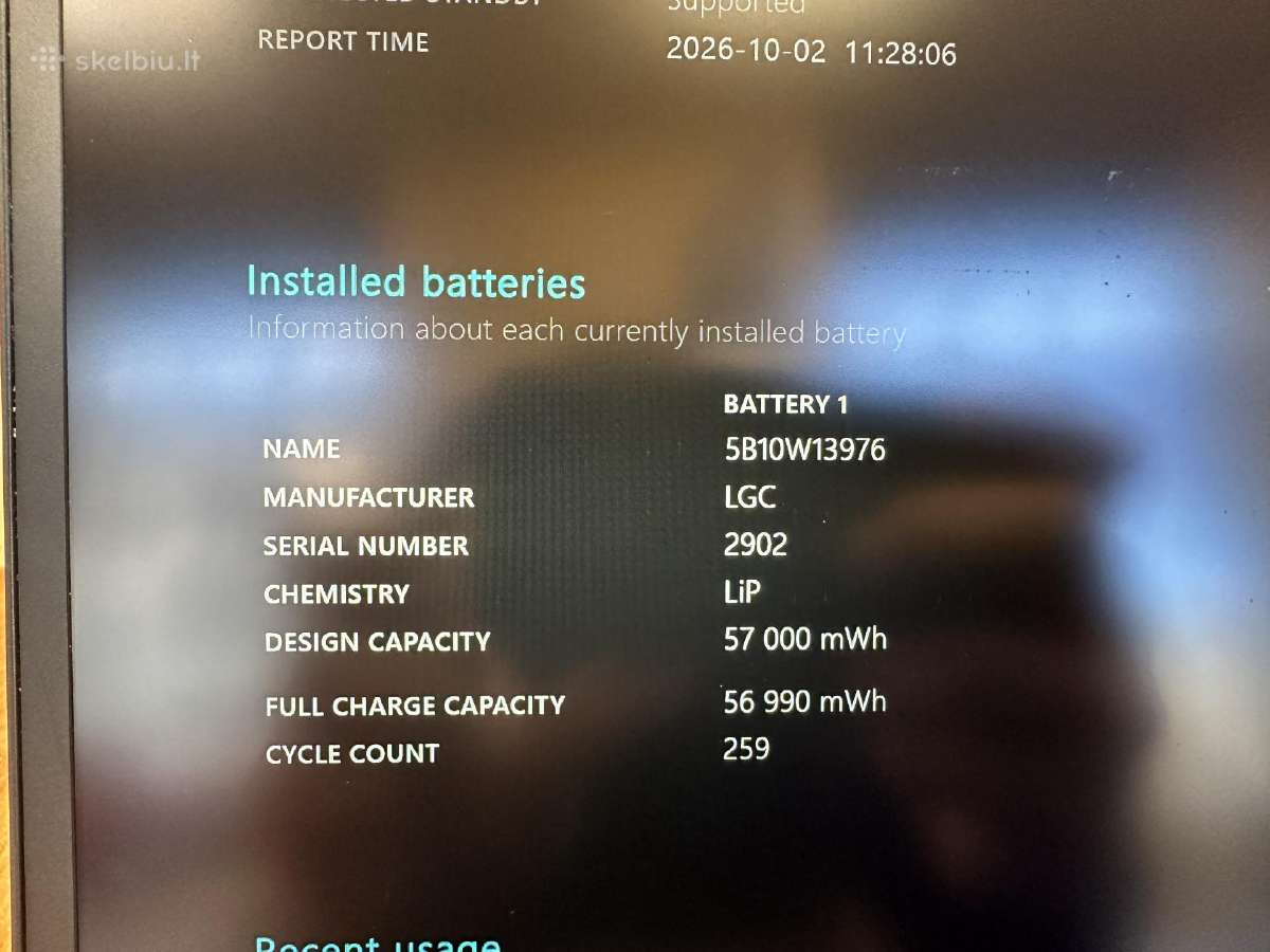 Lenovo Thinkpad T14s Gen 2 Ryzen 7/512gb/32gb - nuotraukos Nr. 6