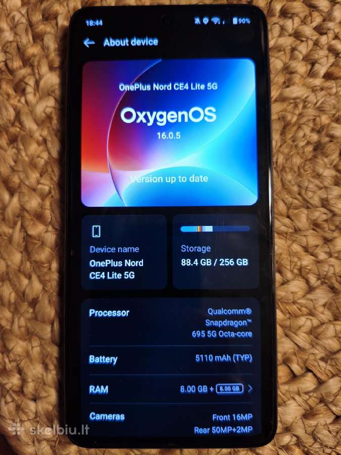 Oneplus Nord Ce4 Lite 5G - nuotraukos Nr. 5