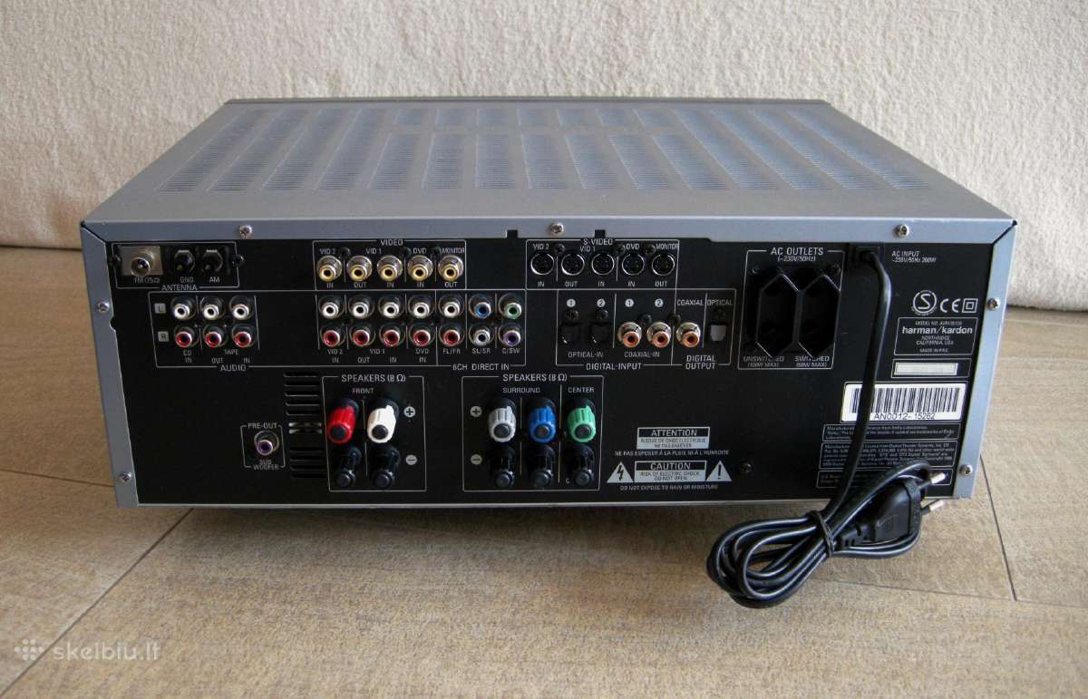 Harman Kardon Avr 130 resyveris - nuotraukos Nr. 3