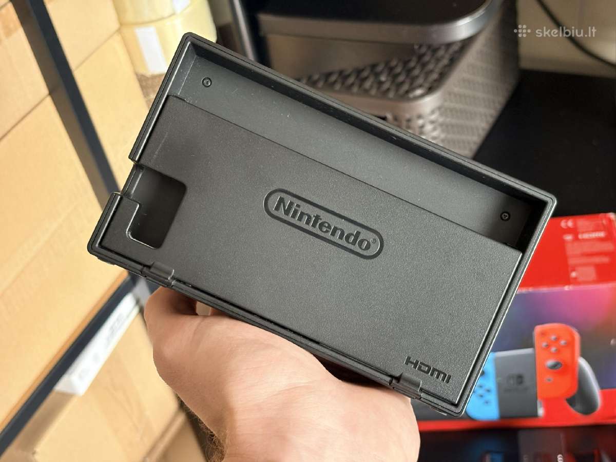 Apynaujis Nintendo Switch V2 32gb Neon Blue & Red - nuotraukos Nr. 9