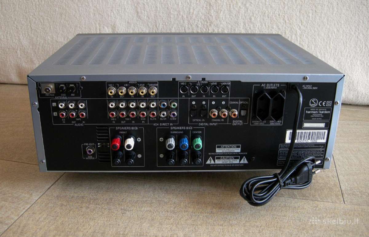 Harman Kardon Avr 130 resyveris - nuotraukos Nr. 3