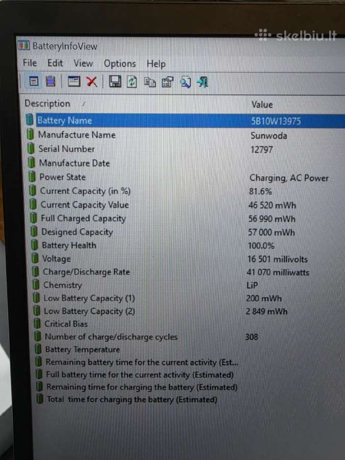 Lenovo X1 Carbon Gen 9. i5- 1135g7. - nuotraukos Nr. 7