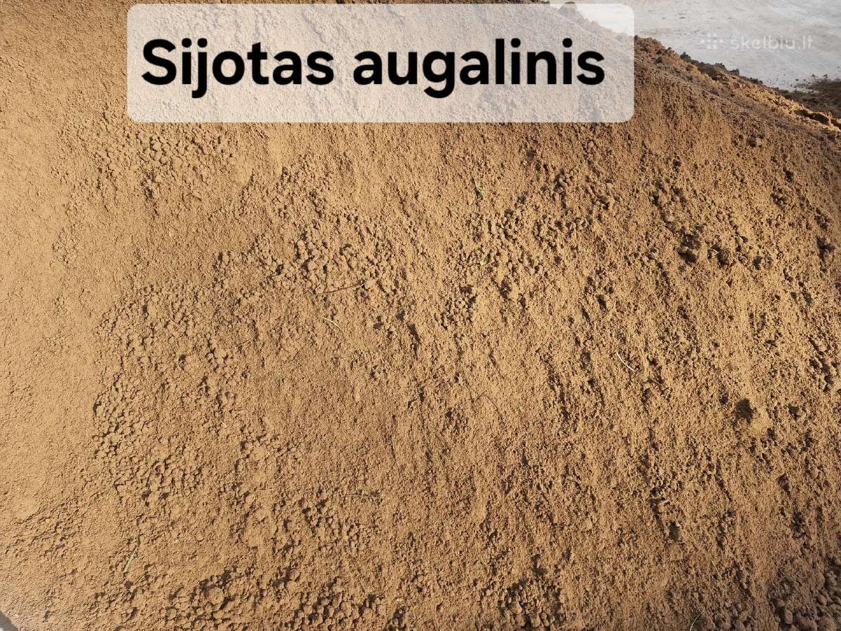 Vežame Purų Sijotą Augalinį Gruntą 1-18m3 - nuotraukos Nr. 5