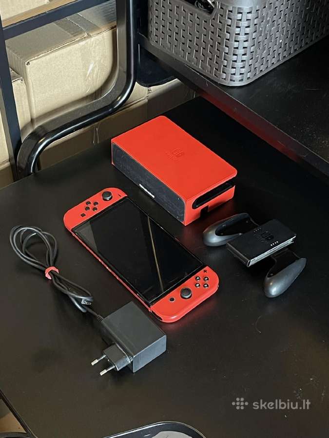 Nintendo Switch Oled 64gb, Mario Red edition - nuotraukos Nr. 2