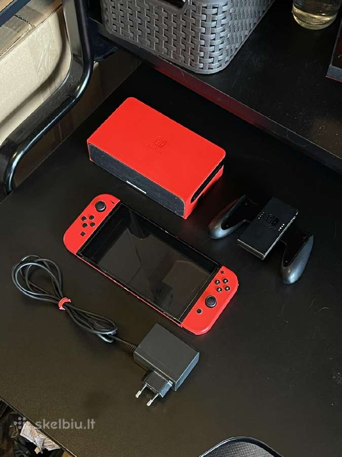 Nintendo Switch Oled 64gb, Mario Red edition - nuotraukos Nr. 3