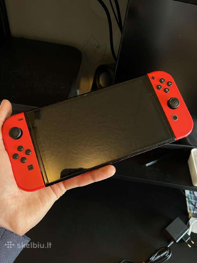 Nintendo Switch Oled 64gb, Mario Red edition - nuotraukos Nr. 4