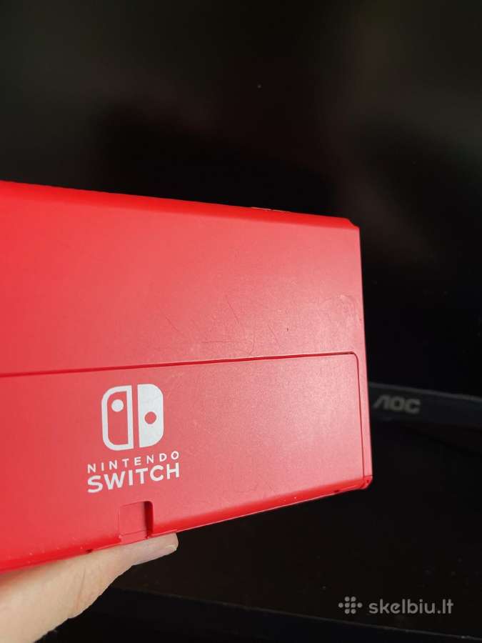 Nintendo Switch Oled 64gb, Mario Red edition - nuotraukos Nr. 17