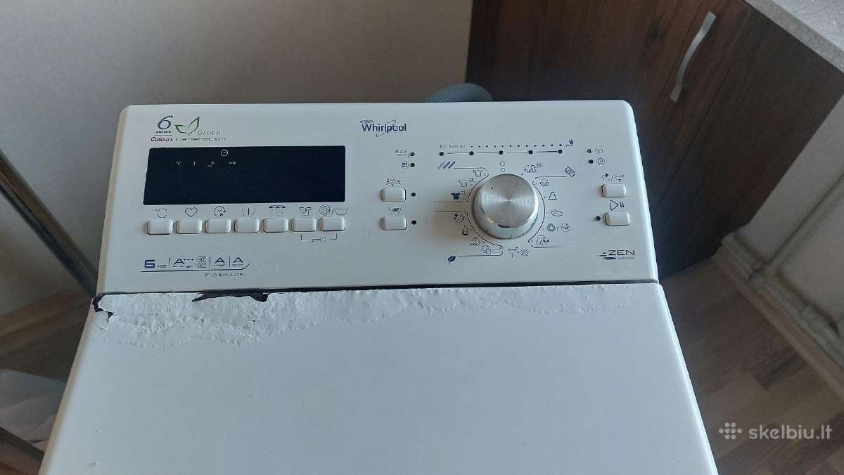 Naudota Whirlpool skalbimo mašina, 6kg - nuotraukos Nr. 4
