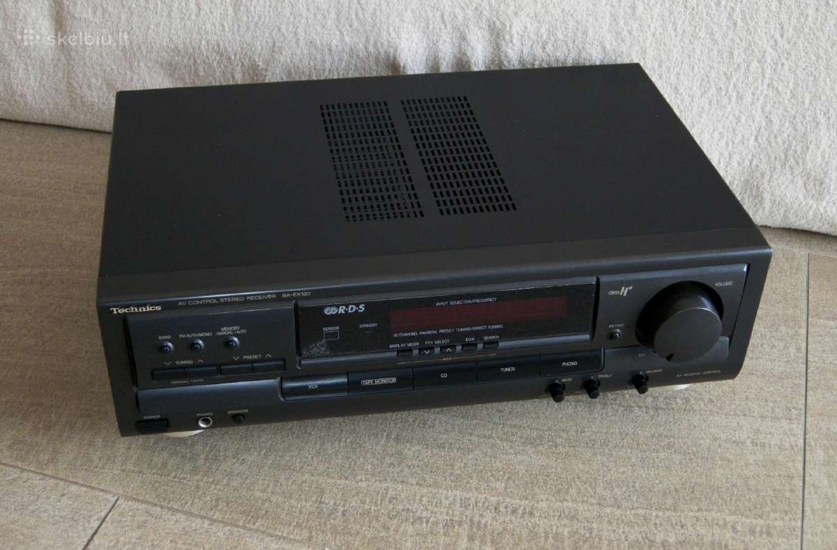 Technics Sa-ex120 Stereo Resyveris - nuotraukos Nr. 5