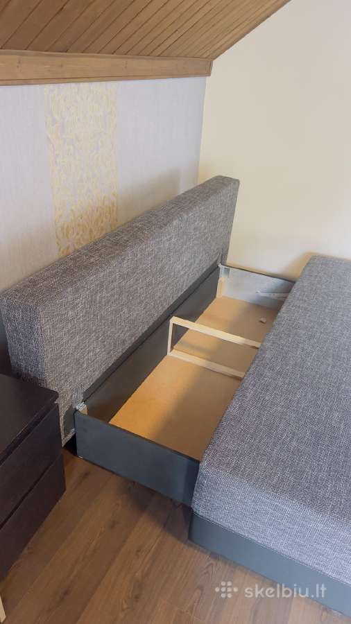 Sofa- lova 140 plocio 200 ilgio su daiktadeze - nuotraukos Nr. 6