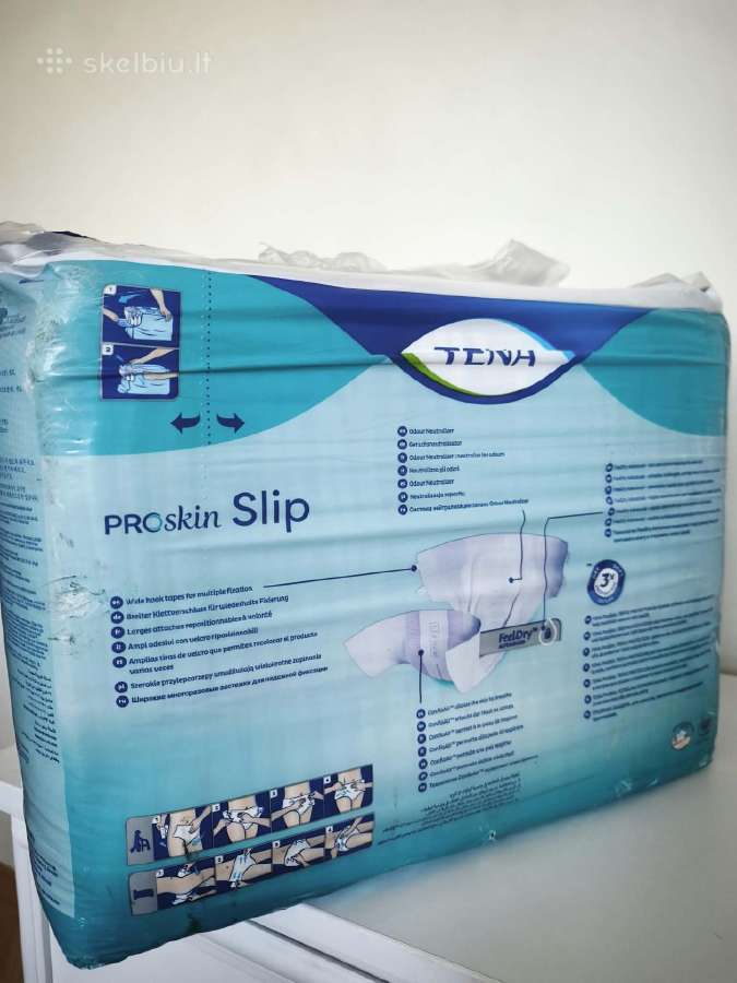 Tena Proskin Slip Maxi sauskelnės-kelnaitės (L) - nuotraukos Nr. 3