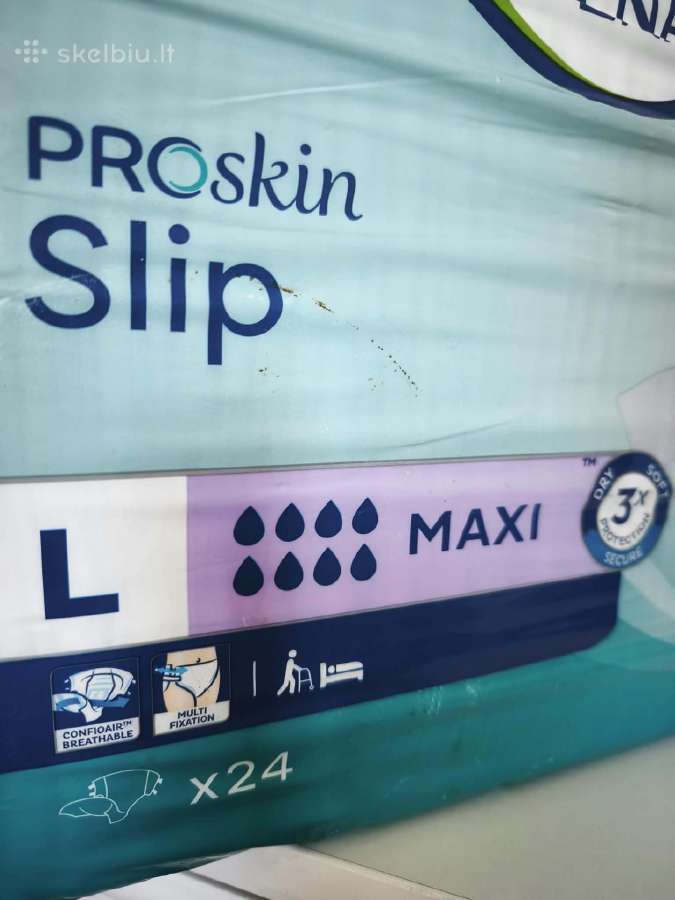 Tena Proskin Slip Maxi sauskelnės-kelnaitės (L) - nuotraukos Nr. 5