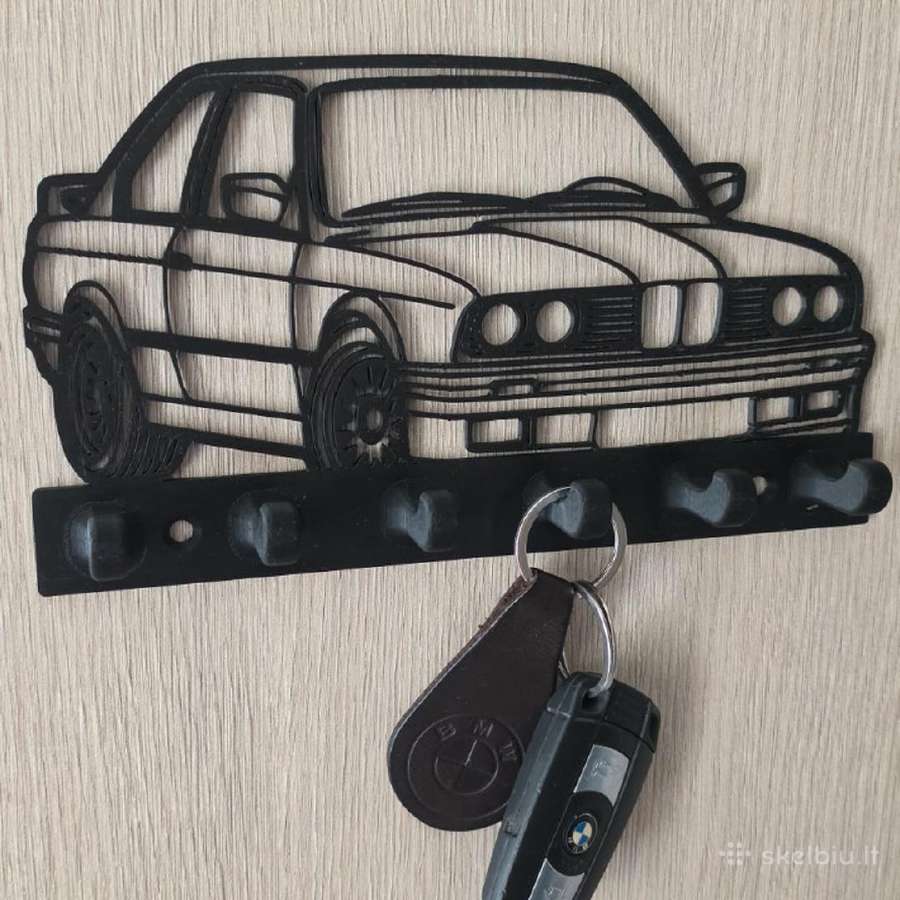 E30 stiliaus raktų pakaba - nuotraukos Nr. 2