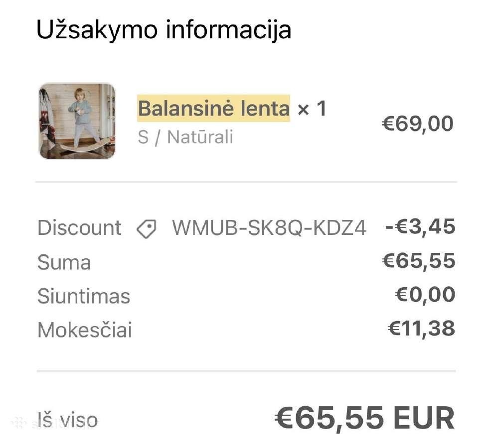 Vaikiska balansine lenta - nuotraukos Nr. 5