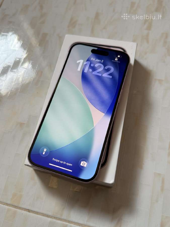 iPhone 15 128gb Pink - nuotraukos Nr. 2