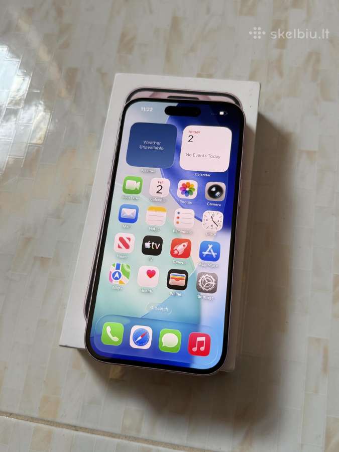 iPhone 15 128gb Pink - nuotraukos Nr. 3