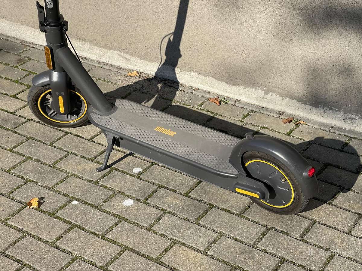Kaip naujas Ninebot Max G30 rida 94km su garantija - nuotraukos Nr. 2