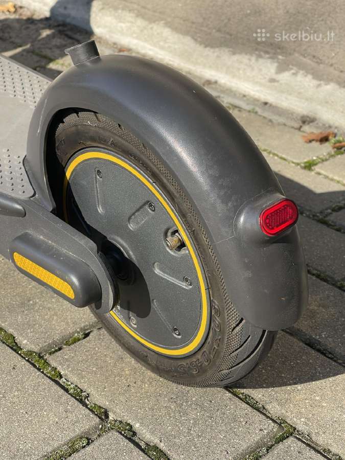 Kaip naujas Ninebot Max G30 rida 94km su garantija - nuotraukos Nr. 7