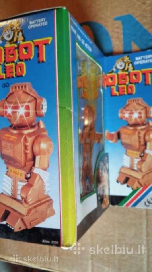 Robot Leo vintazinis zaislas - nuotraukos Nr. 3