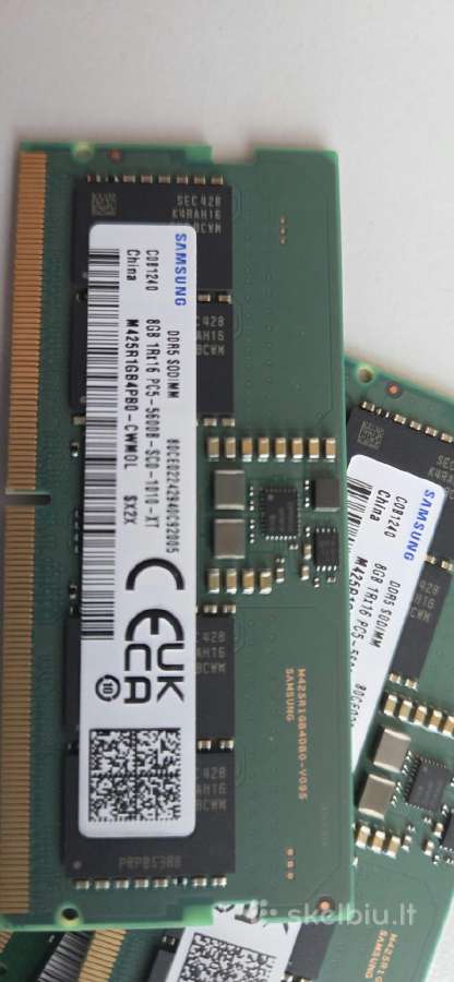 Ddr5 8gb 5600 RAM Samsung ir Sk hynix - nuotraukos Nr. 2