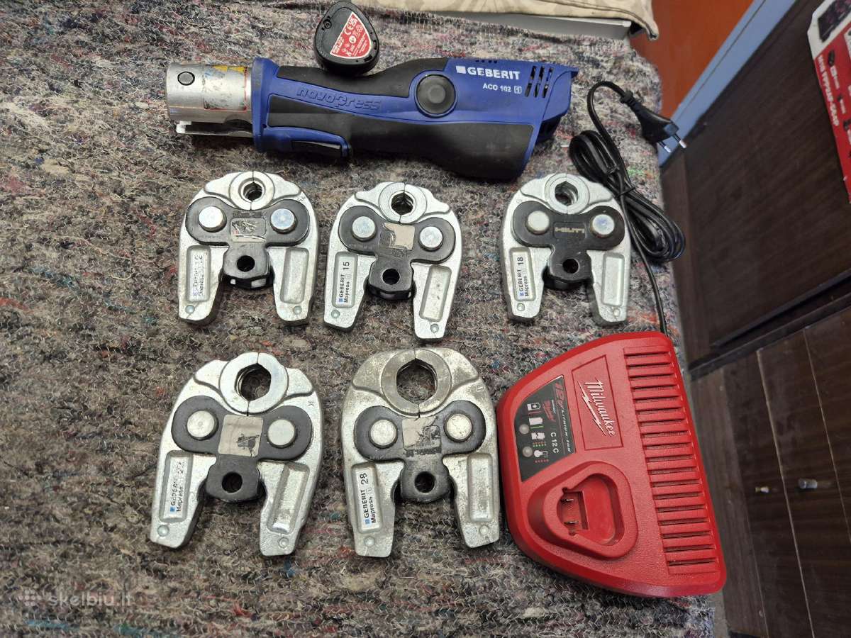 Milwaukee,geberit,hilti,novopress,klauke,presai - nuotraukos Nr. 26