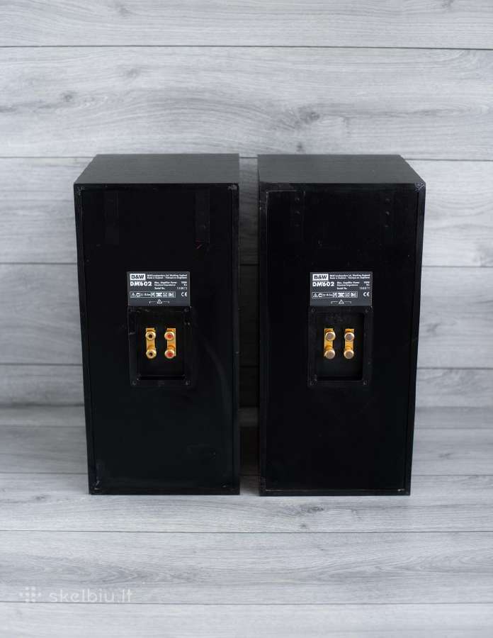 B&w Dm602 audio spekers - nuotraukos Nr. 4