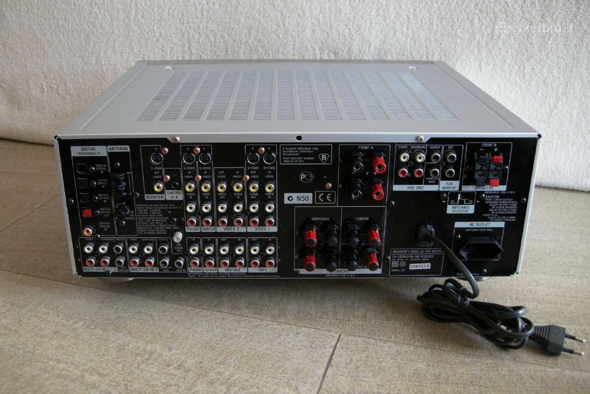 Sony Str-db1080 5.1av-resyveris - nuotraukos Nr. 6