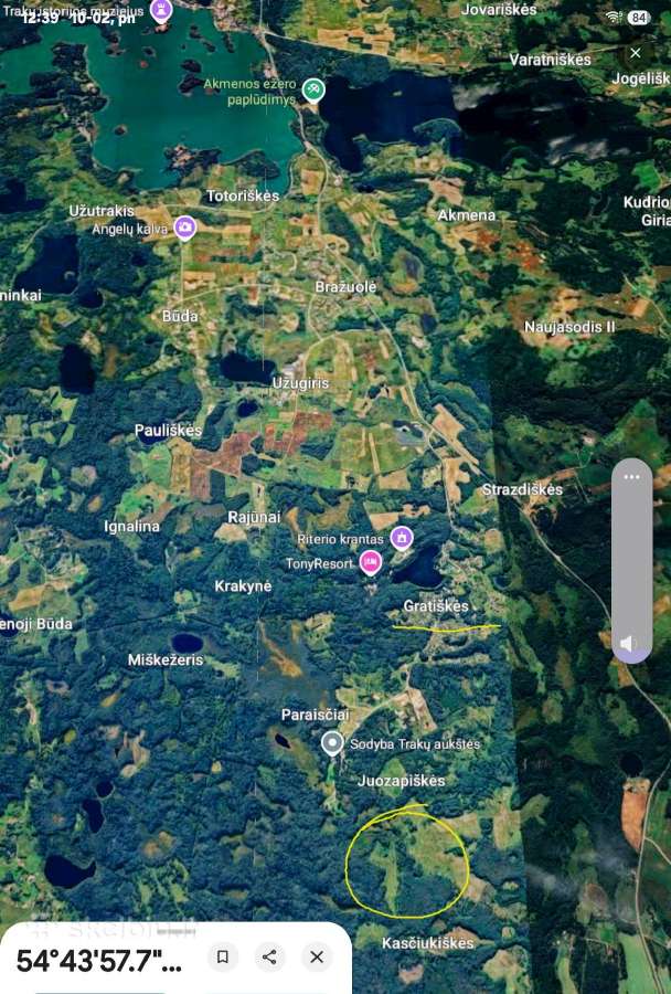 3,9835 ha žemės ūkio paskirties sklypas Trakų raj. - nuotraukos Nr. 9