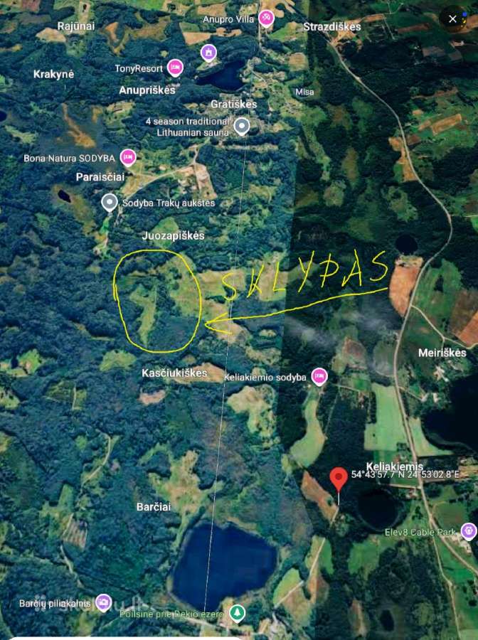 3,9835 ha žemės ūkio paskirties sklypas Trakų raj. - nuotraukos Nr. 10