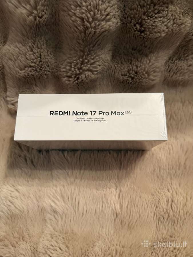 Xiaomi Redmi Note 17 Pro Max -Naujas, Neispakuotas - nuotraukos Nr. 3
