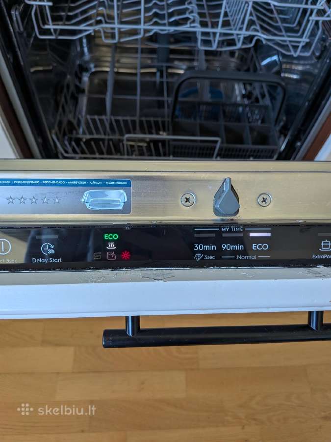 Įmontuojama indaplovė Electrolux Ees27100l - nuotraukos Nr. 8