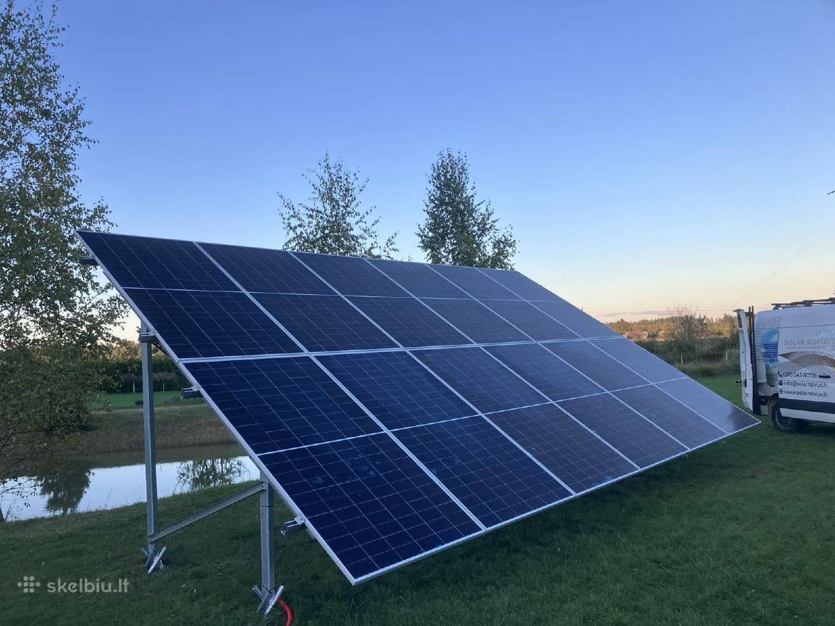 10kw antžeminės saulės elektrinės komplektas - nuotraukos Nr. 2