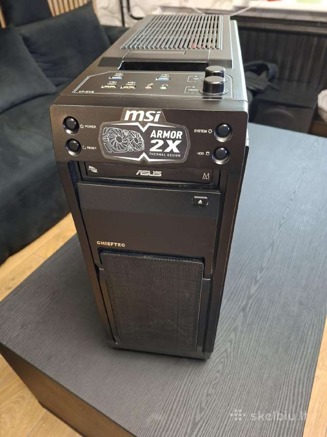 Žaidimų kompiuteris i7-8700k, gtx 1070 8g - nuotraukos Nr. 2
