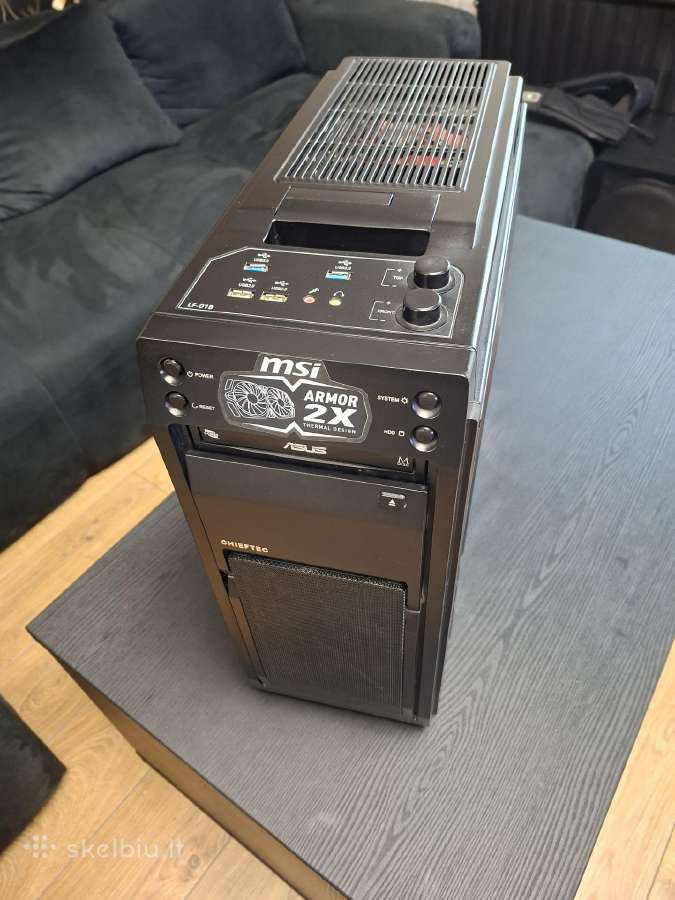 Žaidimų kompiuteris i7-8700k, gtx 1070 8g - nuotraukos Nr. 3