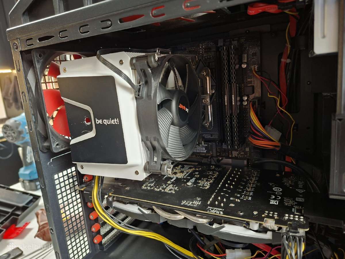 Žaidimų kompiuteris i7-8700k, gtx 1070 8g - nuotraukos Nr. 9