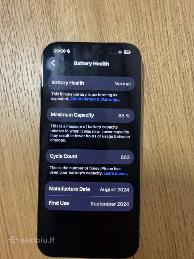 iPhone 16 pro max 512gb - nuotraukos Nr. 9
