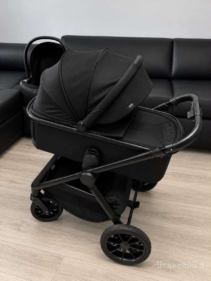 Vežimėlis Lionelo Layla 3in1 Black Onyx - nuotraukos Nr. 2